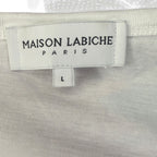 Maison Labiche Paris Piano Piano Embroidered White Organic