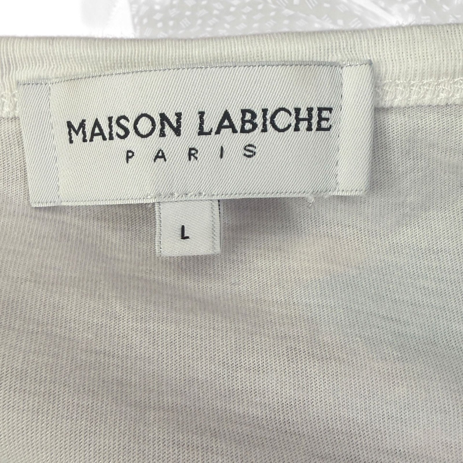 Maison Labiche Paris Piano Piano Embroidered White Organic
