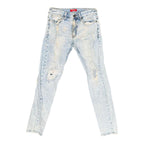Guess slim tapered distressed jeans