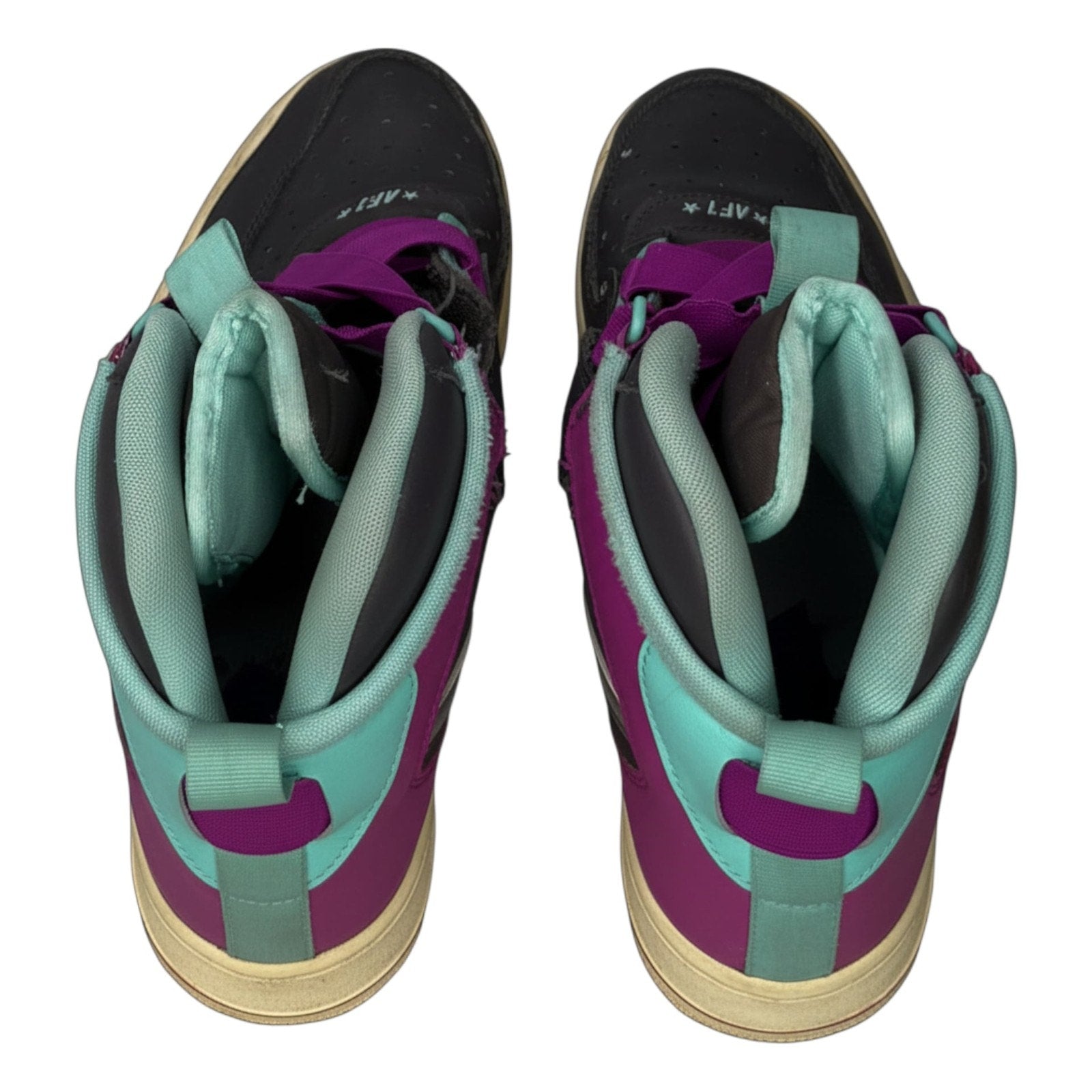Nike Air Force 1 Highness GS Thunder Grey Hyper Violet