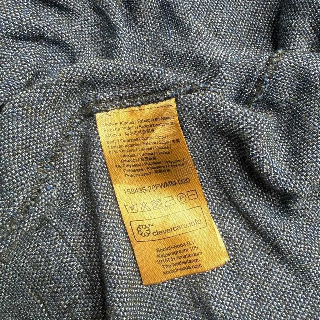Scotch & Soda Amsterdam Jacquard Reg Fit Long Sleeve Shirt