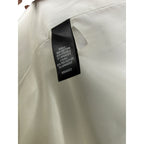 Black Republic Sleeveless Sheath Dress, Cream White Midi, Women's Size 10