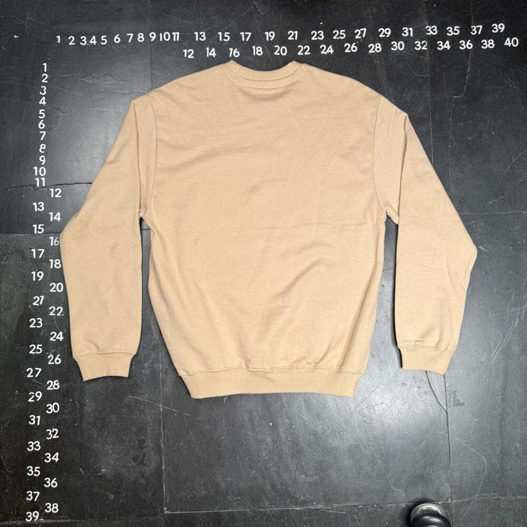 Vox Populi Chill Graphic Sweatshirt Tan Size Medium