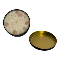 Soft Petals Luxury Soy Wax Crystal Candle  8 oz