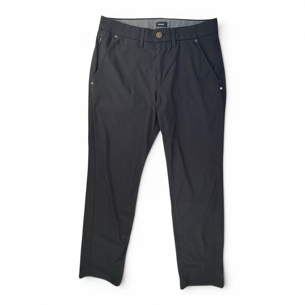 Express Slim Stretch Performance Chino Pants 29x30 Black