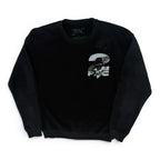 2Pac Against All Odds Black Graphic Crewneck Sweatshirt M
