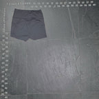 DYCE ACTIVE Women's High Waisted Biker Shorts with Pockets Dark Gray Size Medium