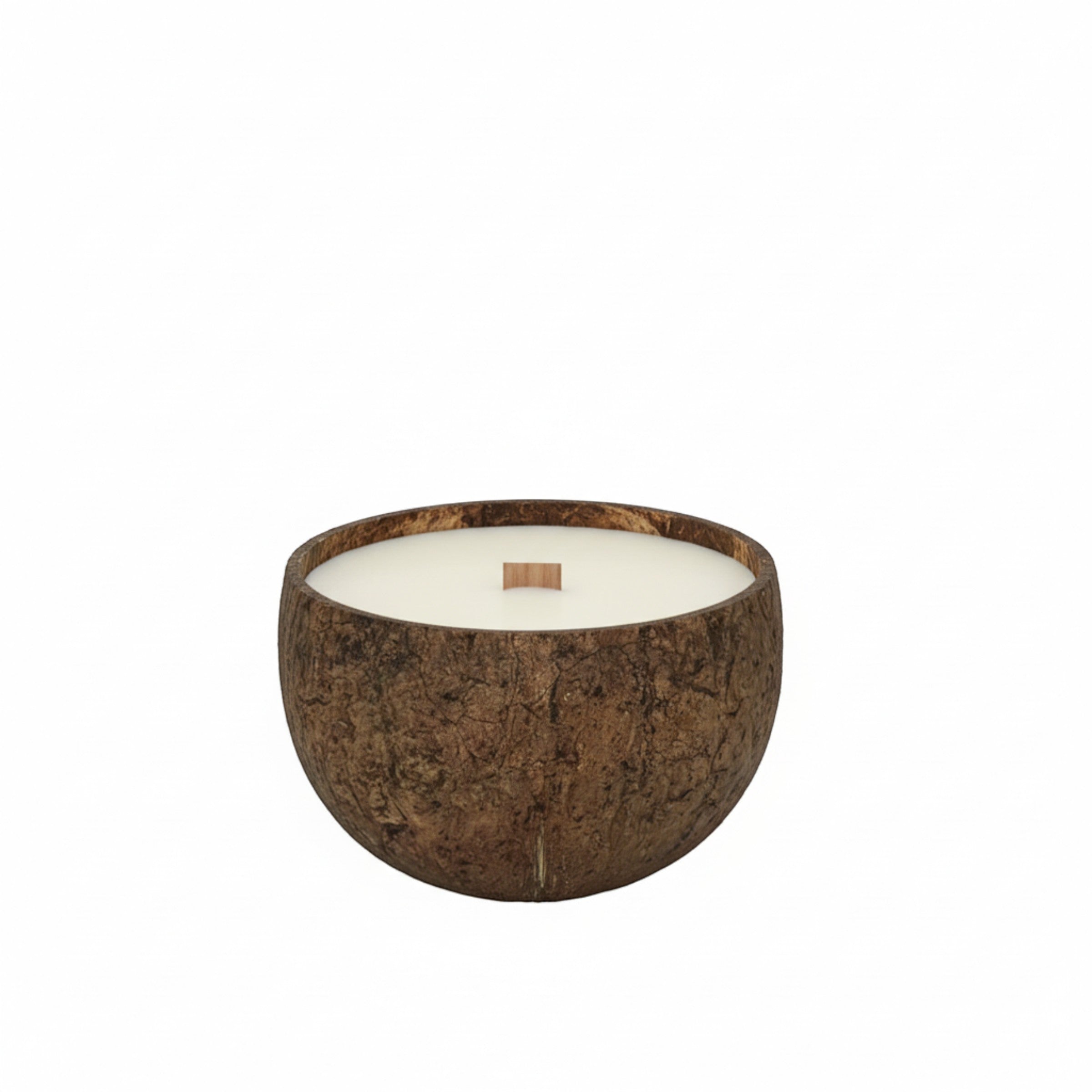 Coconut Reserve — Toasted Coconut + Vanilla Cream Candle (Coconut Shell Vessel) — 5 oz