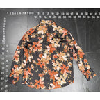 Tamara H. Floral Long Sleeve Button Down Shirt Size XS