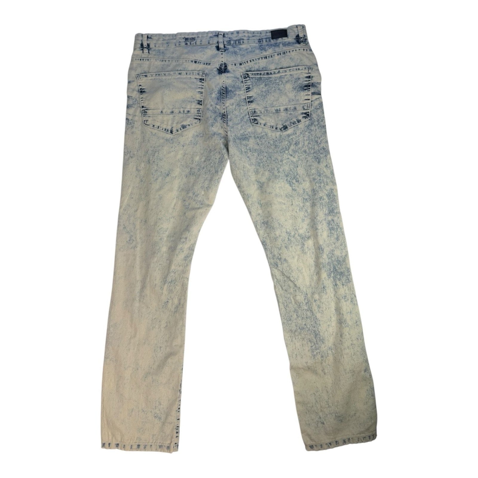 Truth.Substance Common Sense Acid Wash Distressed Skinny Fit Jeans 34x32