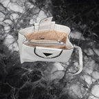 Guess Logo Print Satchel Crossbody Bag