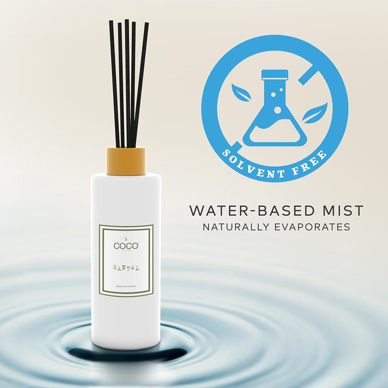 Santal Reed Diffuser by COCO 5oz