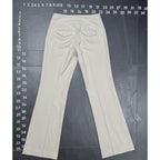 Express Editor Beige Flare Leg Dress Pants