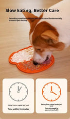 Lick Mat For Dogs And Cats Dog Slow Feeder Mat With Strong Suction - The Room Collective