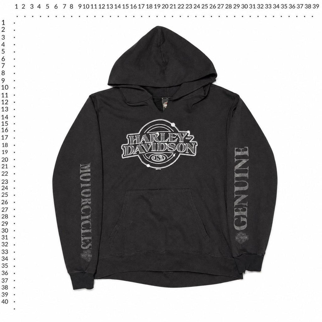 Harley-Davidson T.S.I. Ellington CT Motorcycle Hoodie Medium