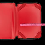 Christian Louboutin Black Spiked Leather Tablet Case Clutch