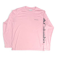 Columbia PFG Terminal Tackle Long Sleeve Sun Shirt Pink Size M