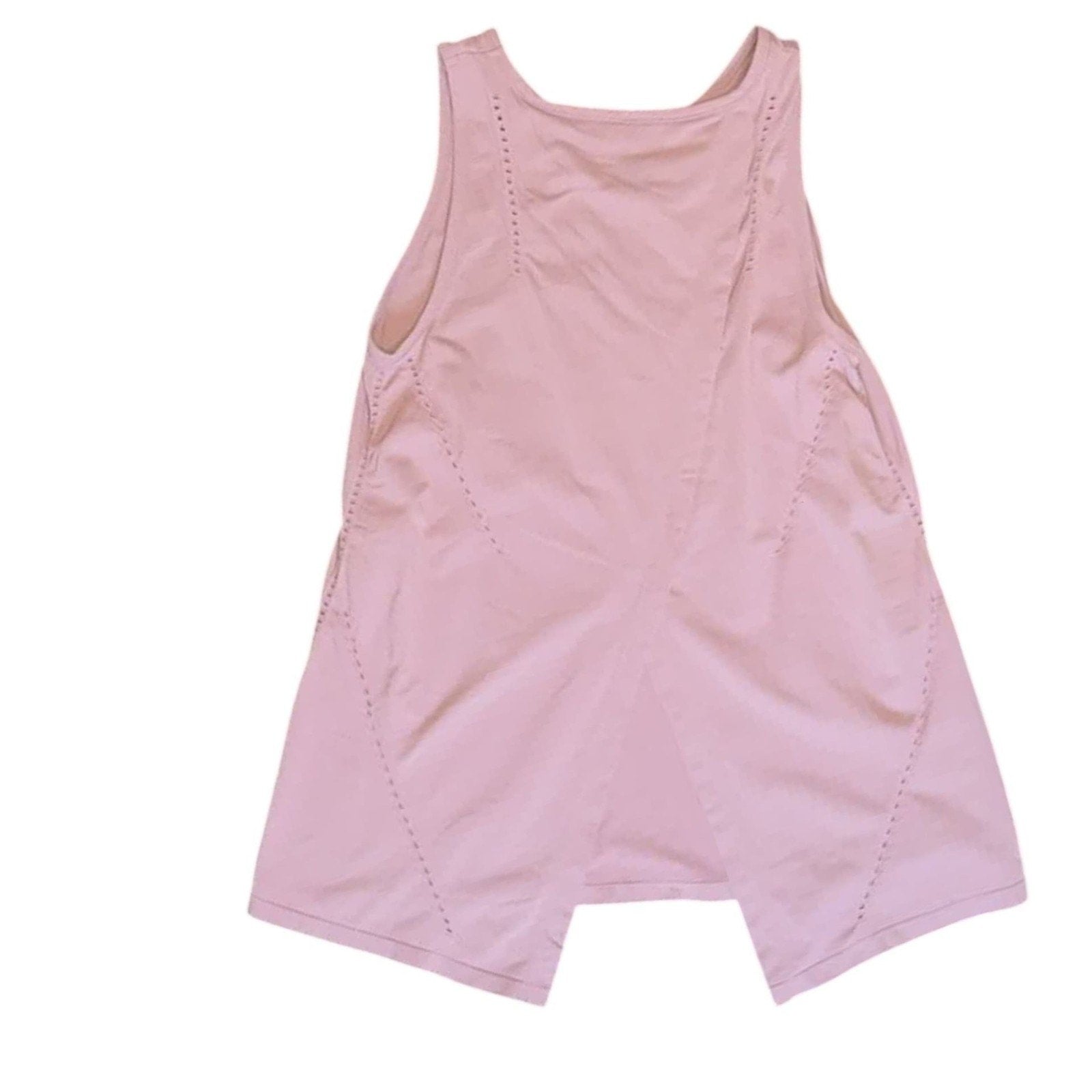 Lululemon Swiftly Tech Relaxed Tank Top, Soft Pink, Size M — Ventilated Mesh