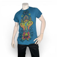 Babzi Ganesh Elephant Mandala Graphic T-Shirt