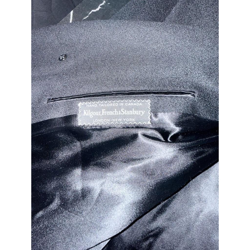 Kilgour, French & Stanbury Hand Tailored 100% Pure Cashmere Long Overcoat