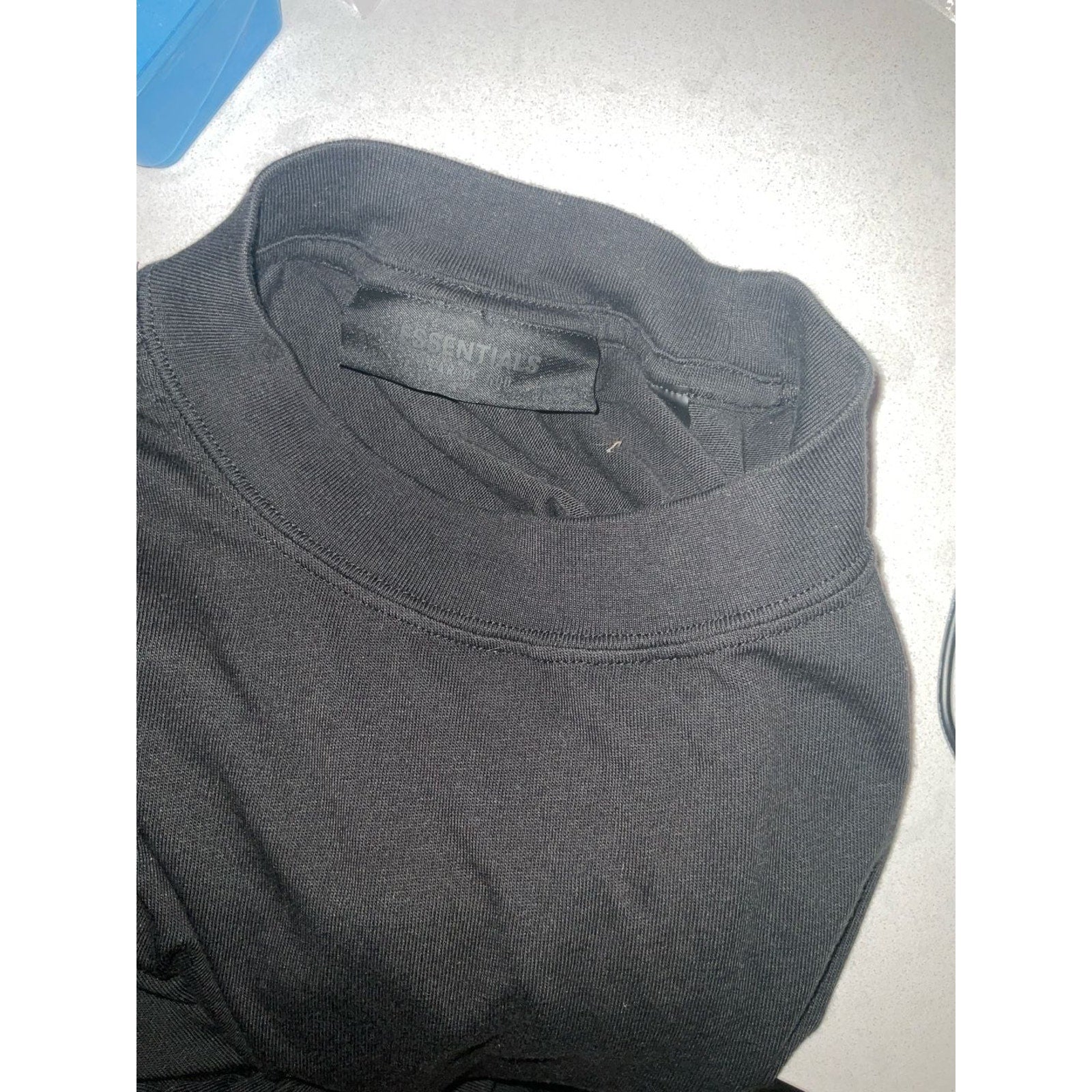 Fear of God Essentials Black Bonded Tee T-Shirt