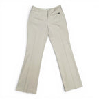 Express Editor Beige Flare Leg Dress Pants