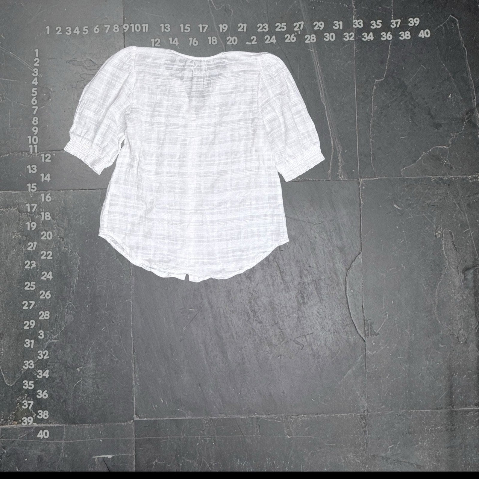 Paneros Clothing Chloe Cotton Ruffle Shirt