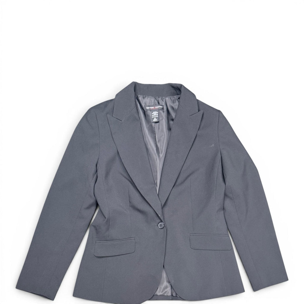 New York & Company Stretch One-Button Blazer Size 12