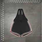 Adrienne Vittadini Sport Black Athletic Romper Size 1X