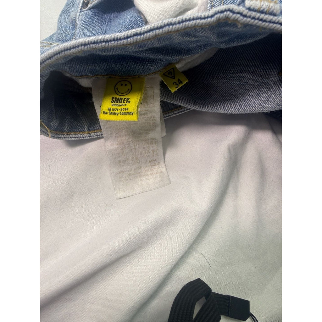 GUESS Originals x Chinatown Market Smiley 1981 Slim Distressed Jeans