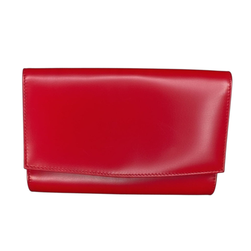 WALLYN'S Women Patent Leather Clutch Purses - Morocco