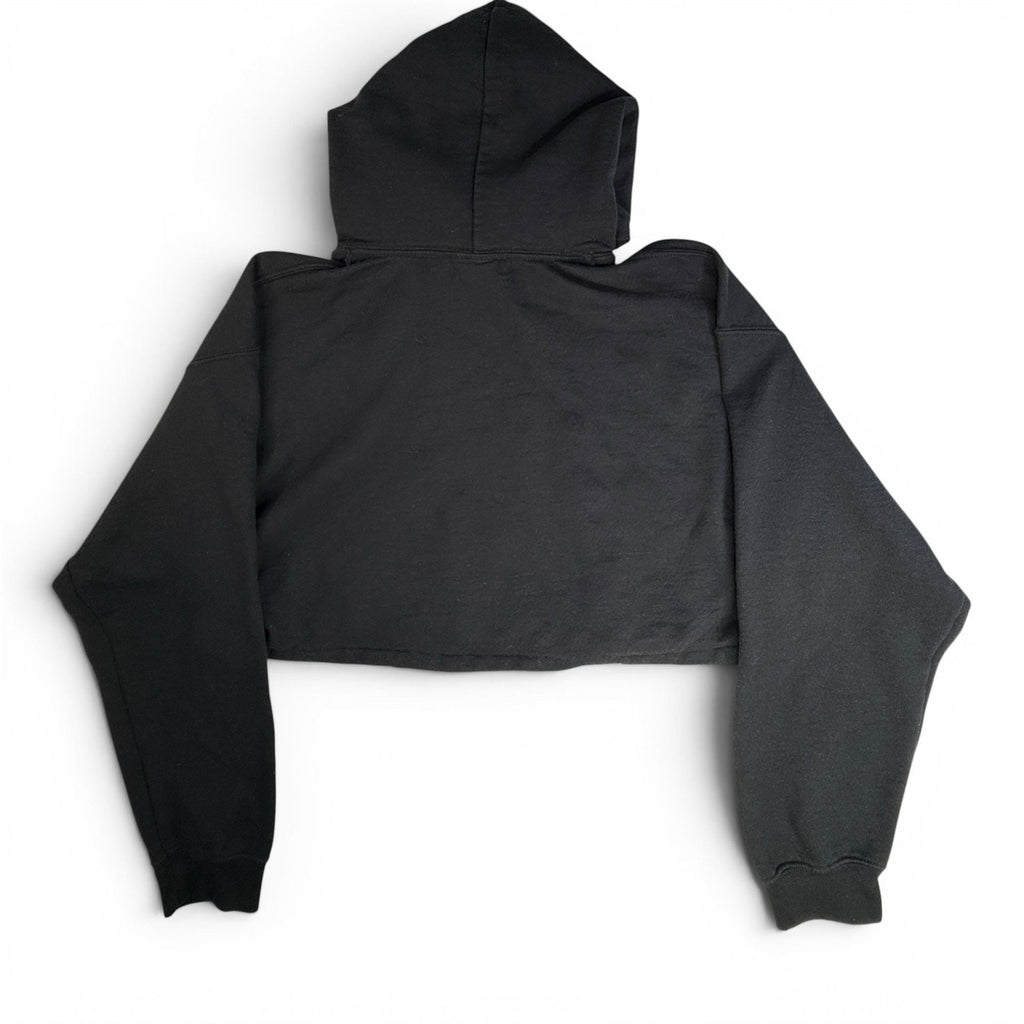 Opening Ceremony Black Cropped Studded Hoodie M/L