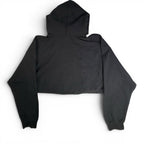 Opening Ceremony Black Cropped Studded Hoodie M/L
