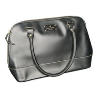 Kate Spade Black Wellesley Rachelle Large Dome Leather Satchel