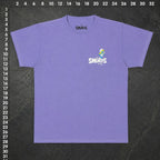 The Smurfs Purple Mushroom Graphic T-Shirt