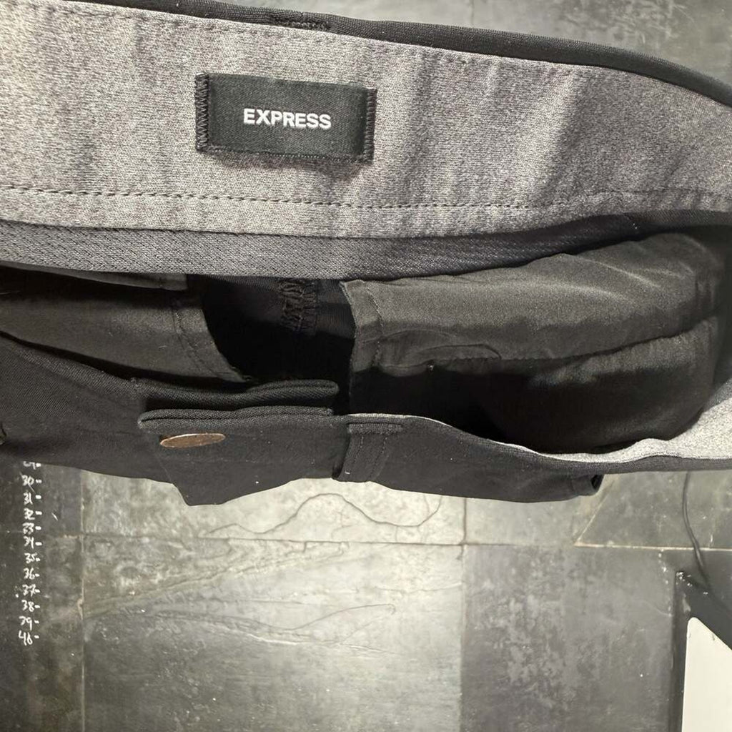 Express Slim Stretch Pants Black 29x30