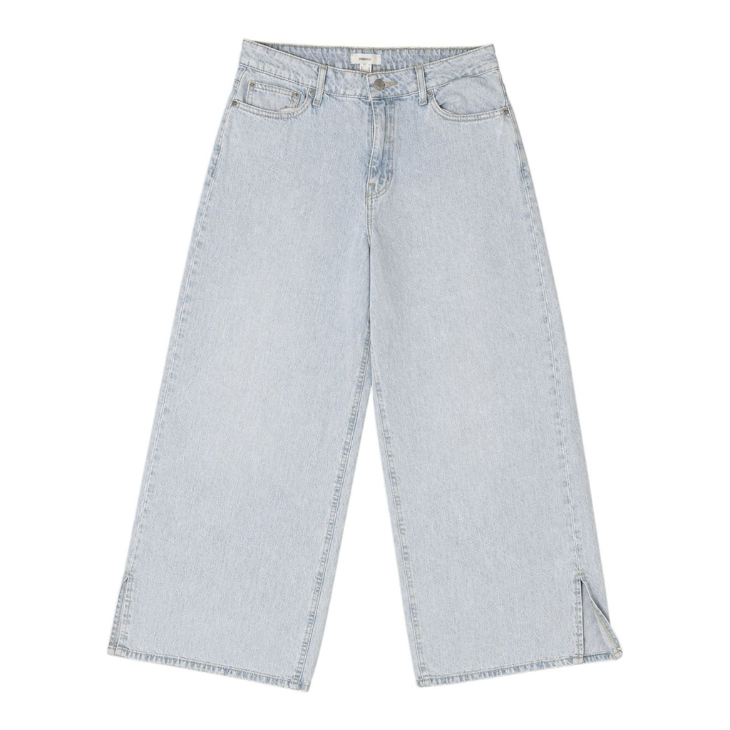 Forever 21 Wide Leg Split Hem Jeans Size 28