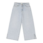 Forever 21 Wide Leg Split Hem Jeans Size 28