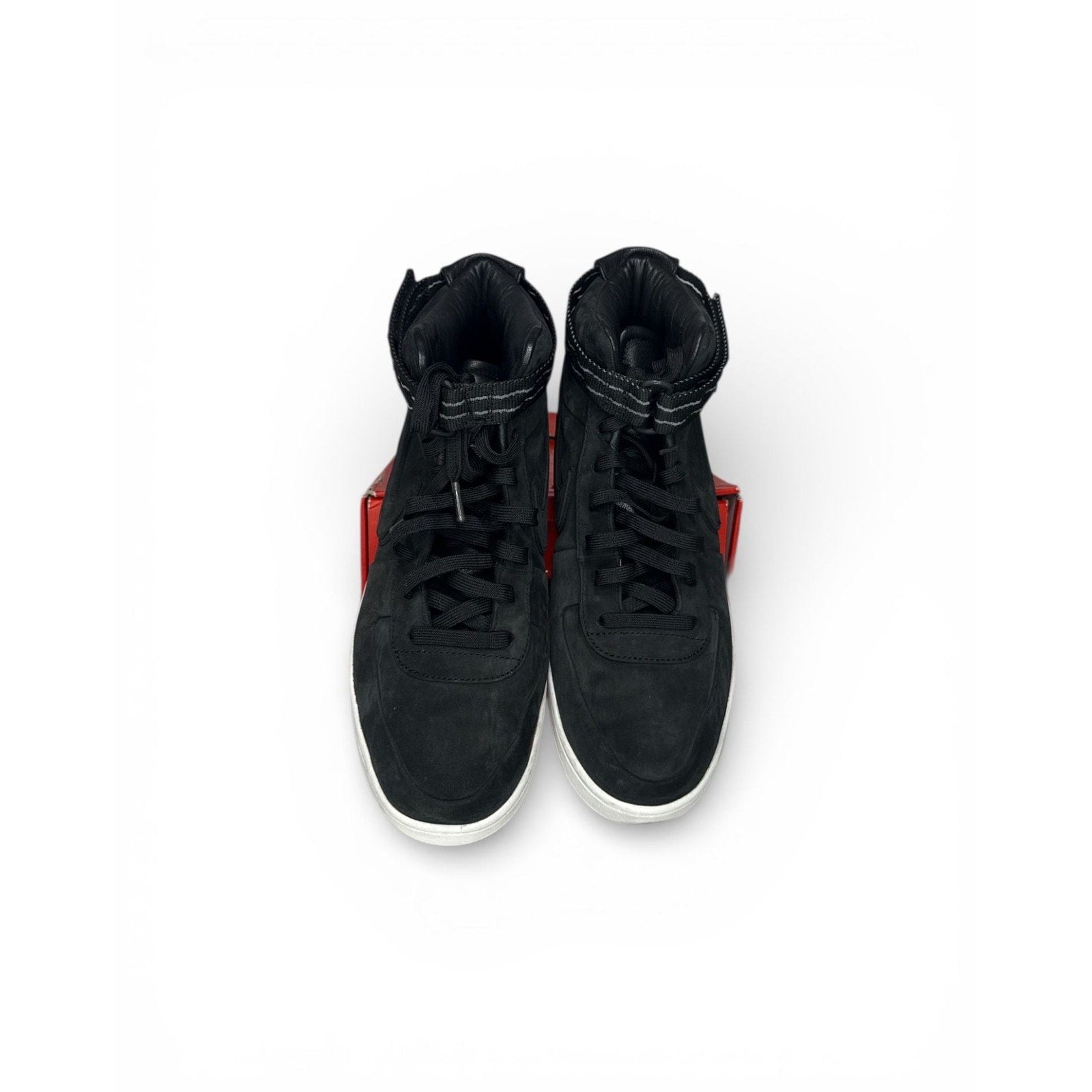 Nike Court Vision Mid Black Suede Women's Sneakers