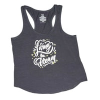 Secret Treasures Black Living the Dream Graphic Sleep Tank Top Size S