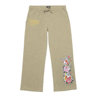 Ed Hardy Graphic Sweatpants Olive Green Size L