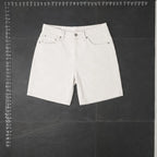 Zara Off-White Denim Shorts Size 31 Zara