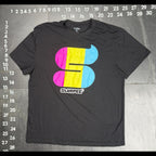 7-Eleven Slurpee Logo Graphic T-Shirt Black Size L