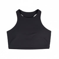 Black tank top on a white background