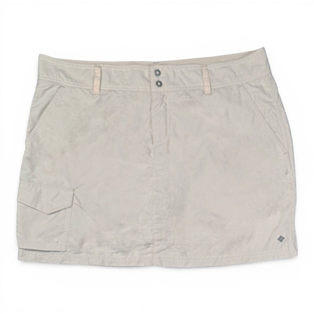 Columbia Omni-Shade Sandy River Cargo Skort Size 10 Tan