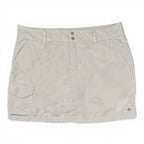 Columbia Omni-Shade Sandy River Cargo Skort Size 10 Tan