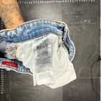Guess slim tapered distressed jeans