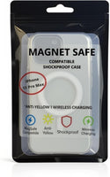 Clear Magnetic Case for iPhone 15 Pro Max, Transparent Slim Protective Cover, Magnetic Ring, Wireless Charging Compatible