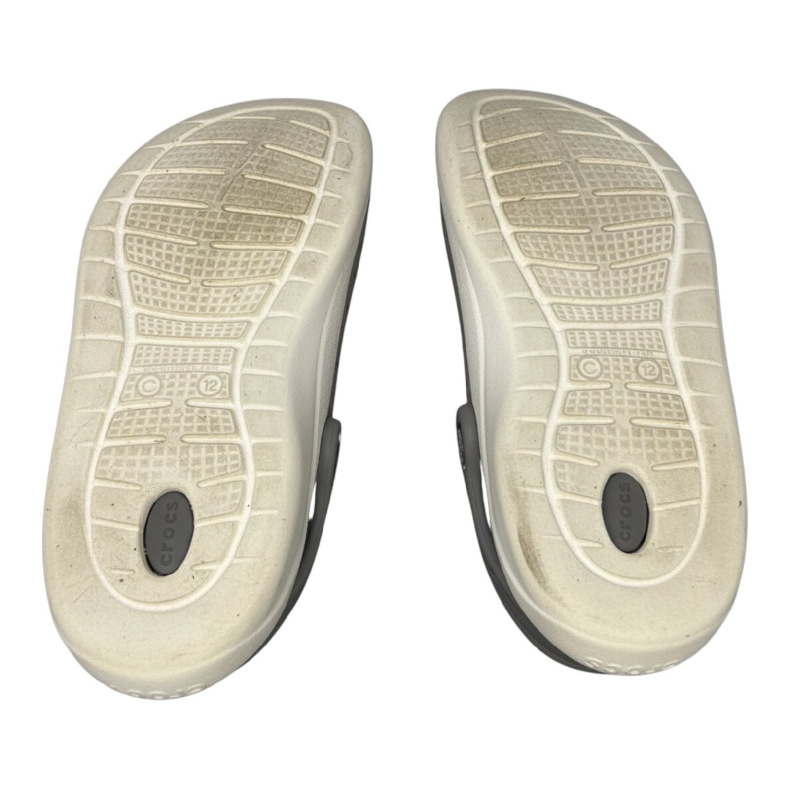 Crocs Literide Clog K, Unisex-Child Clog, Poppy/White 29/30