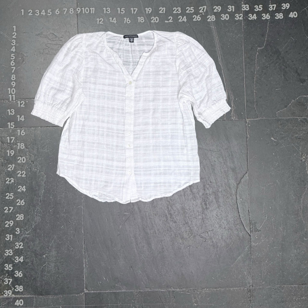 Paneros Clothing Chloe Cotton Ruffle Shirt
